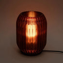 Luminária Colmeia Marrom