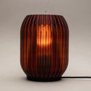 Luminária Colmeia Marrom