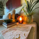 Luminária Colmeia Marrom